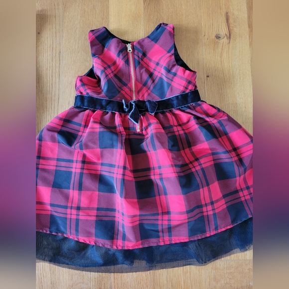 Girls Size 2t Dress And 18-36 Months Black Tights - Picture 2 of 6